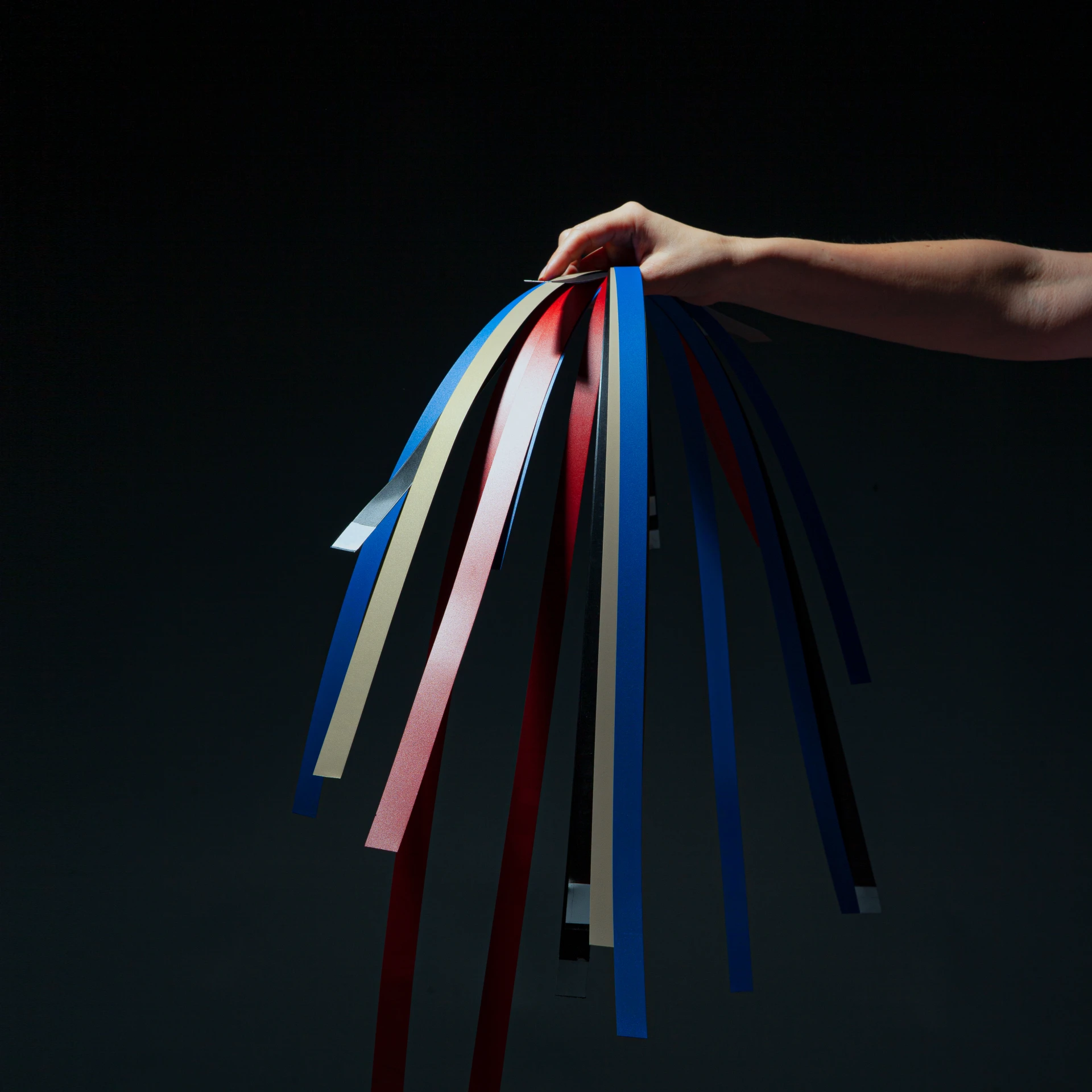 SPLOT woven aluminum ribbons